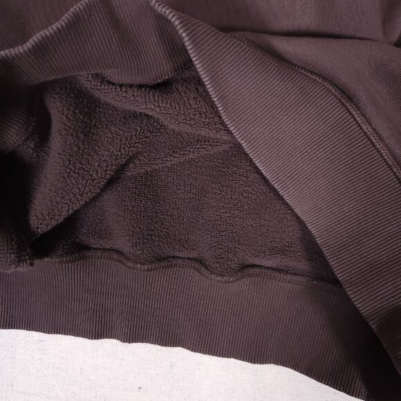 Outdoor Voices Organic Cotton Sweatshirt Brown Mens Size 3XL Fleece Pullover - Picture 14 of 15